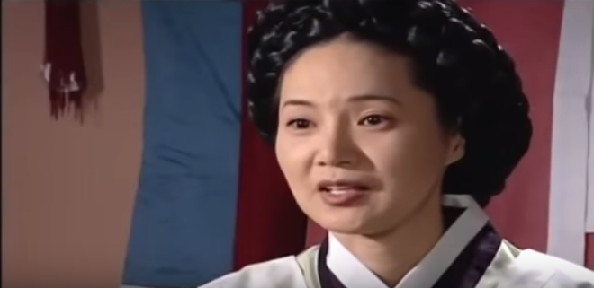 ハン尚官役のヤンミギョンさん