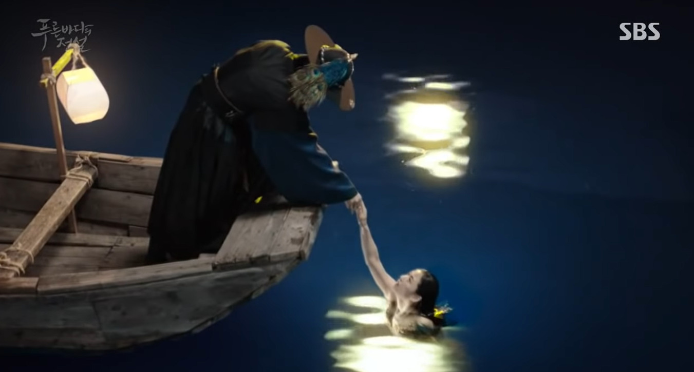 青い海の伝説　あらすじ