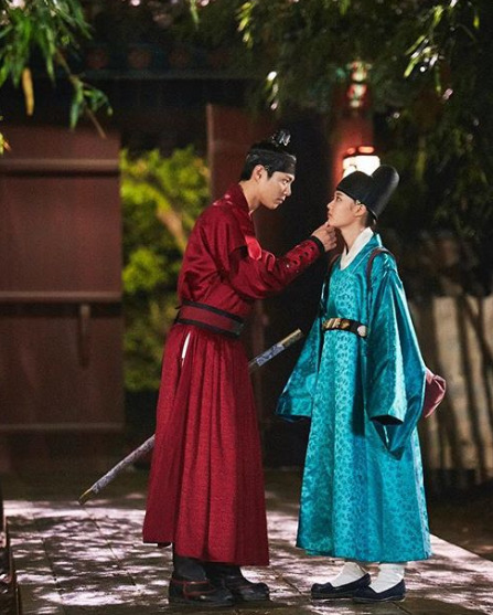 ヨンとサムノムが再会した竹林。慶基殿