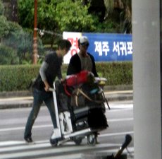 コンユ&イムスジョンが済州島で一緒にいた写真